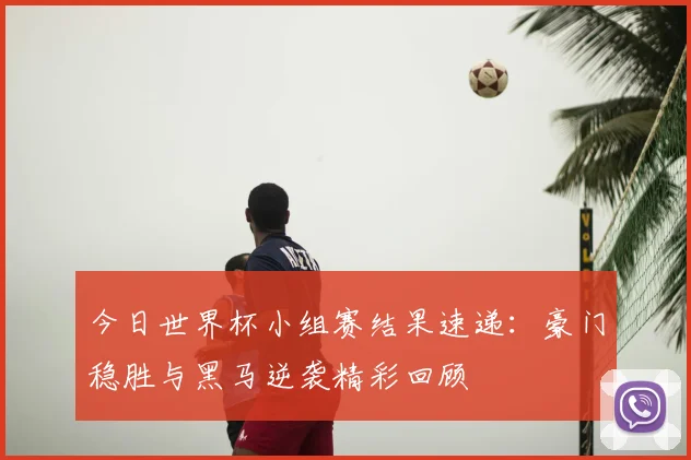 今日世界杯小组赛结果速递：豪门稳胜与黑马逆袭精彩回顾