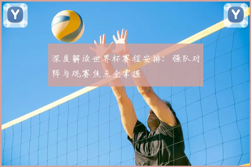 深度解读世界杯赛程安排：强队对阵与观赛焦点全掌握