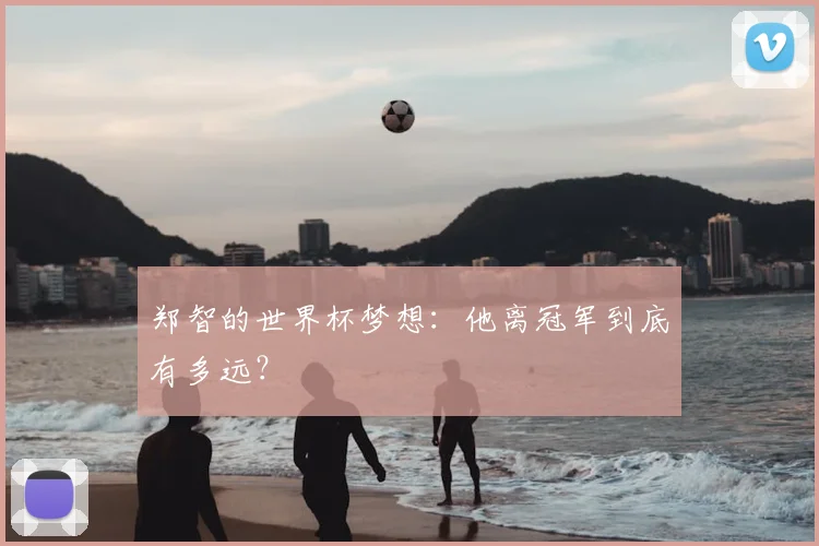 郑智的世界杯梦想：他离冠军到底有多远？