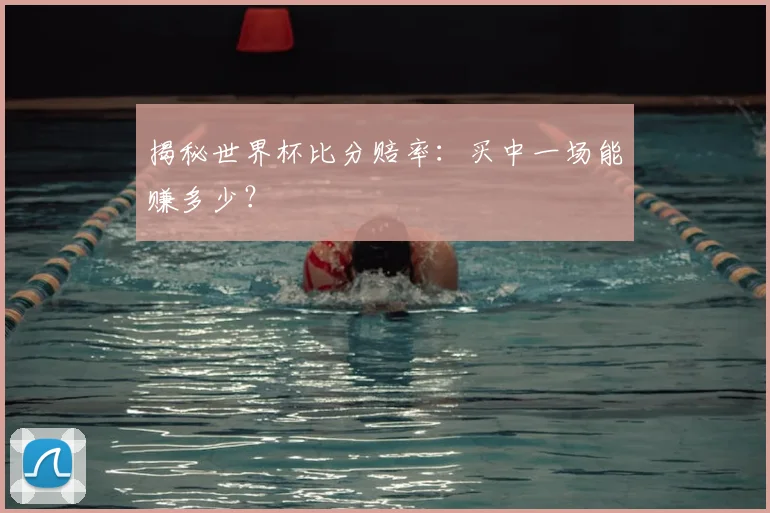 揭秘世界杯比分赔率：买中一场能赚多少？